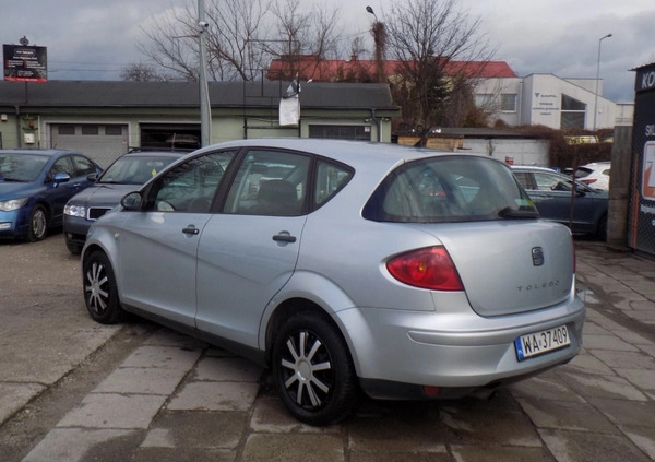 Seat Toledo cena 8900 przebieg: 294134, rok produkcji 2007 z Trzebnica małe 11